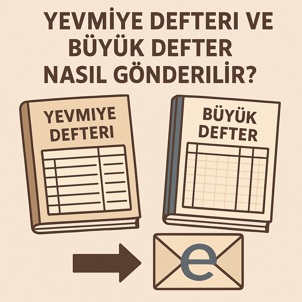 Yevmiye Defteri ve Büyük Defter Nasıl Gönderilir?