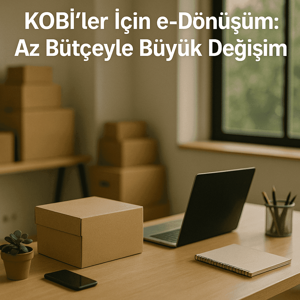KOBİ’ler İçin e-Dönüşüm: Az Bütçeyle Büyük Değişim