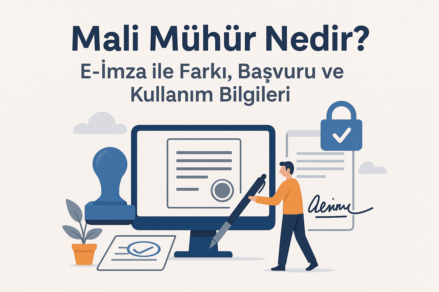 Mali Mühür Nedir? E-İmza ile Farkı, Başvuru ve Kullanım Bilgileri